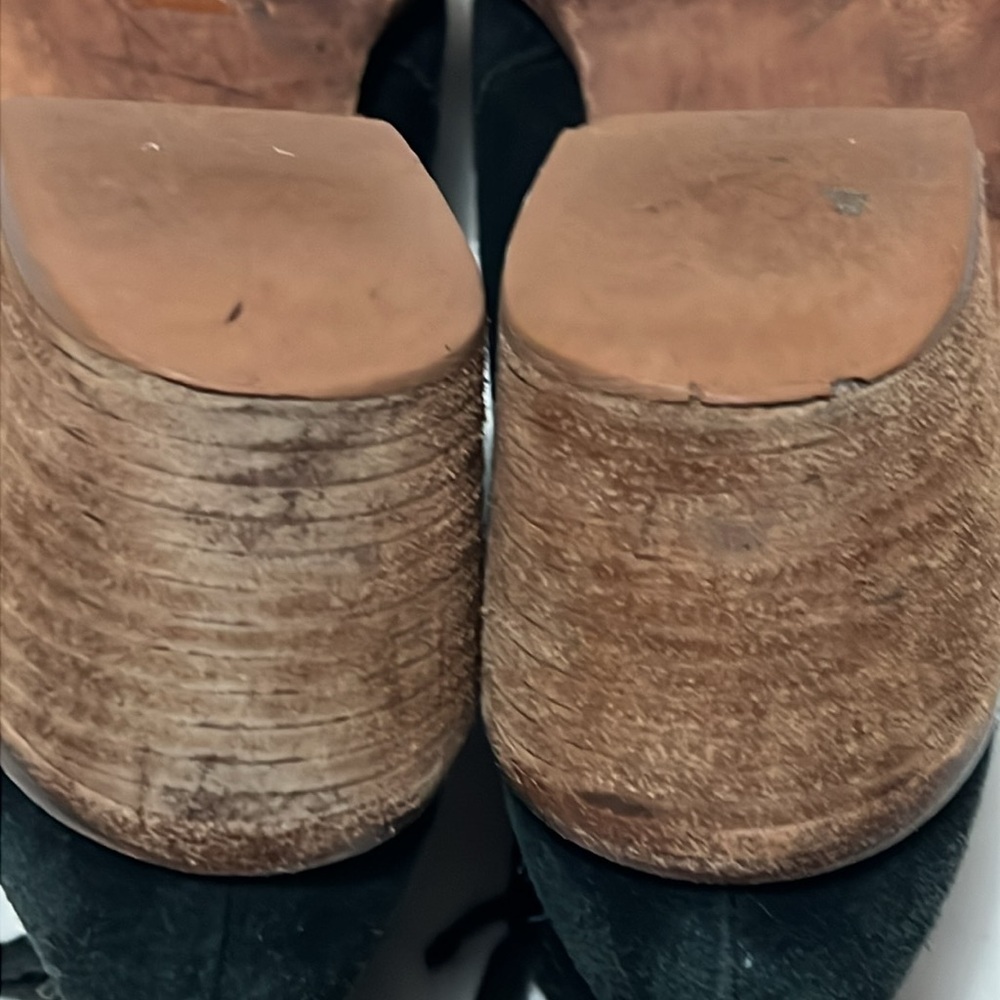 Madewell Black Suede Ankle Boots - Picture 10 of 12